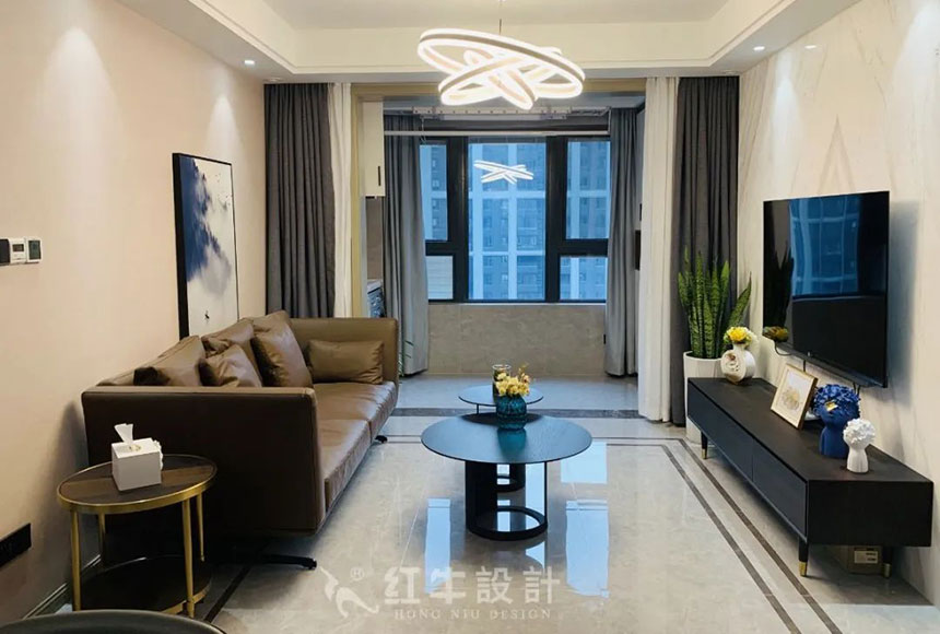 保利國際社區(qū)115㎡現(xiàn)代風(fēng)格--想現(xiàn)場參觀新裝好的房子嗎？這里就有哦！03劉小勇_保利國際社區(qū)-96㎡-現(xiàn)代風(fēng)格