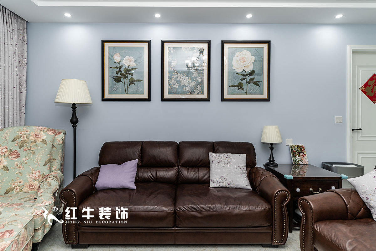 +logo_魏明花_華府國際-117㎡-簡美風格（3室2廳2衛(wèi)，全包16萬）05客廳_華府-16