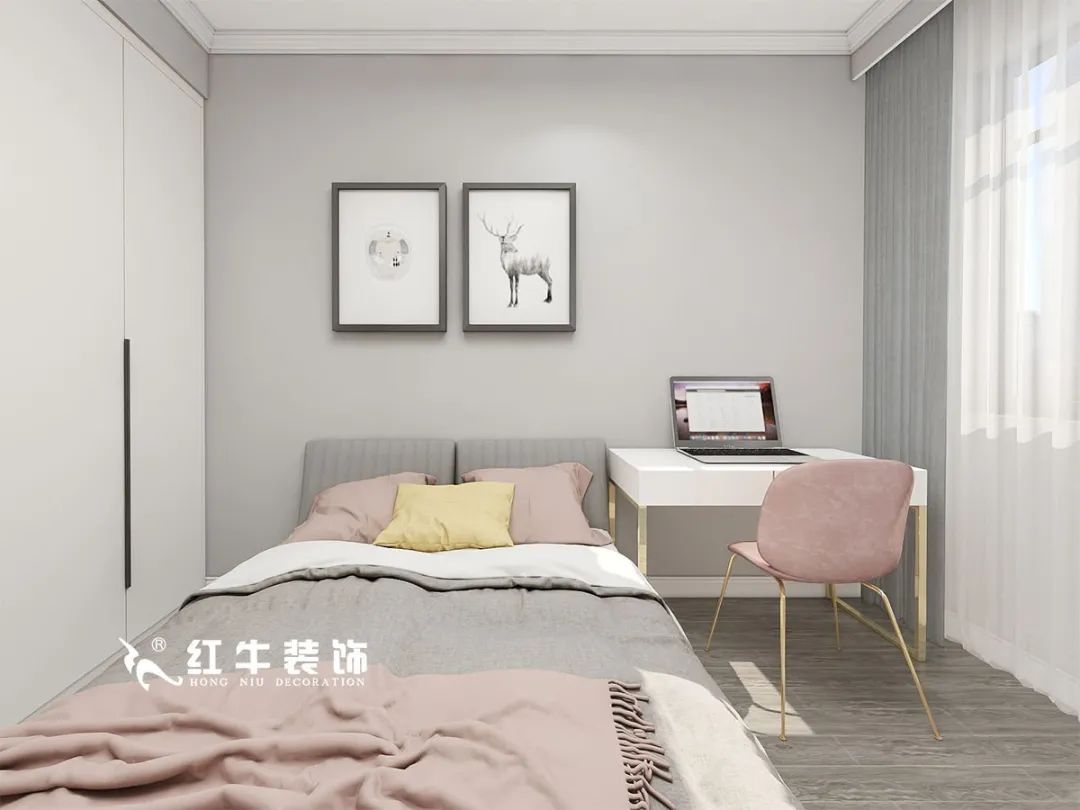 劉萍萍_仙龍灣山莊90㎡輕奢風(fēng)格｜加入一點(diǎn)金屬線條，這個(gè)家高級又溫柔！10