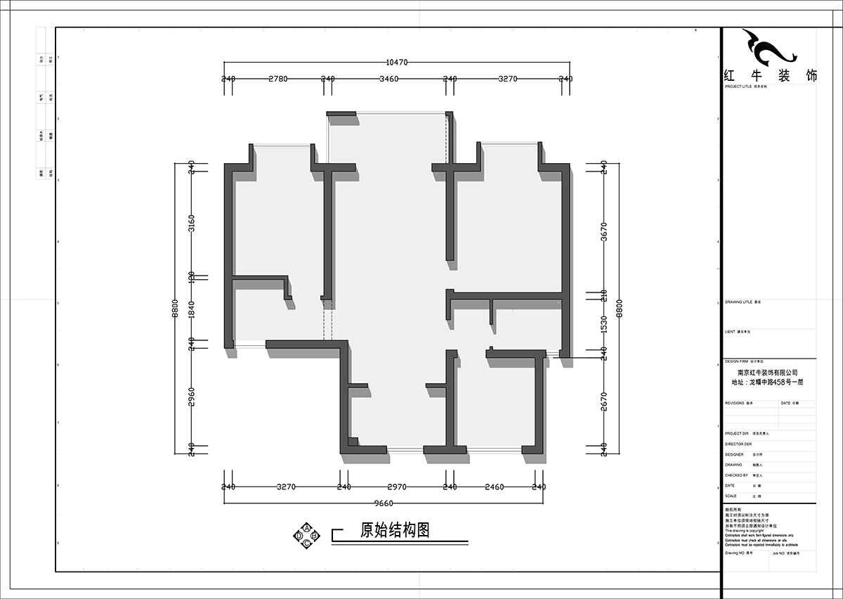 張智猿｜白馬瀾山2-702-89㎡-現(xiàn)代風(fēng)格｜3室1廳1衛(wèi)｜新房裝修｜定制家｜全包12萬(wàn)｜00_01原始結(jié)構(gòu)圖